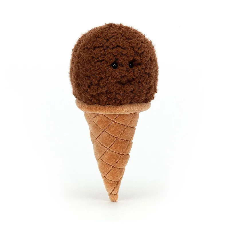 Delightful and enchanting plush friendsJellyCat Irresistible Ice Cream Chocolate - H18cm