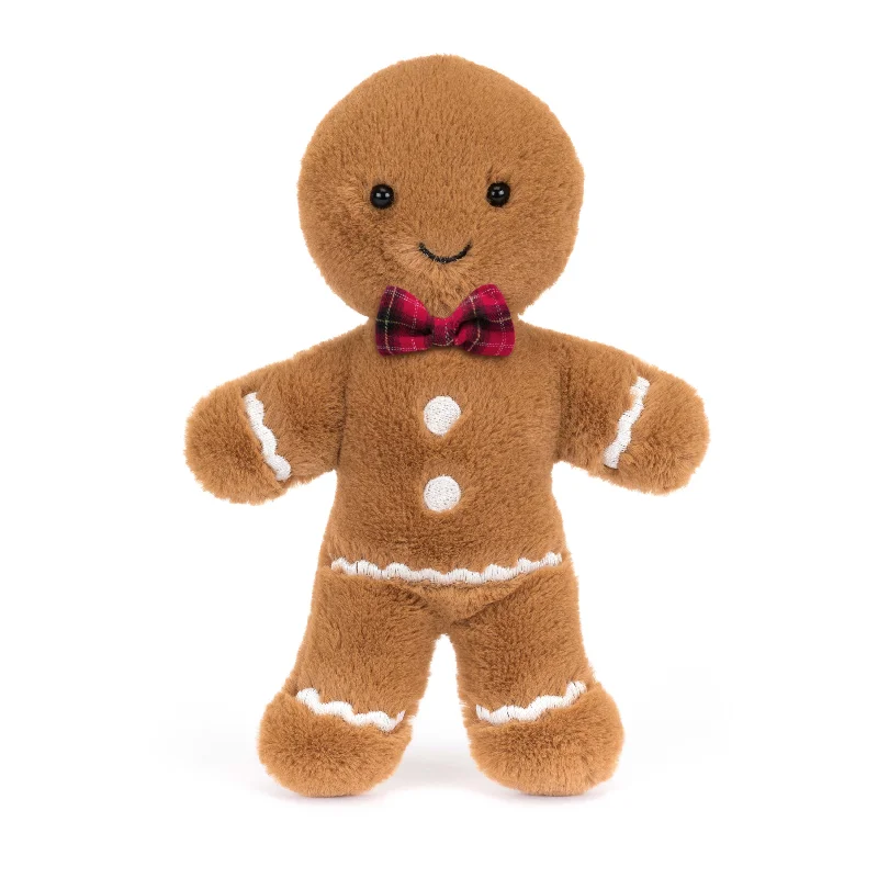 Endearing and lovable stuffed toysJellycat Jolly Gingerbread Fred Original (2024)