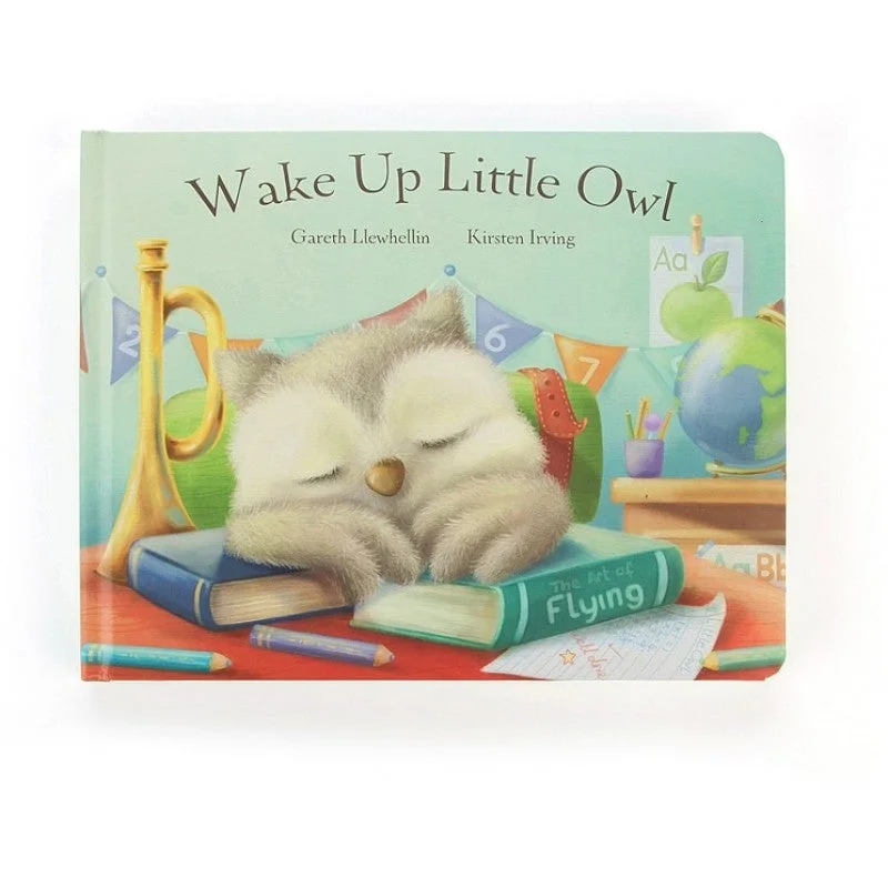 Cozy and gentle Jellycat attention to detailJellycat Owl Book HK Wake Up Little Owl
