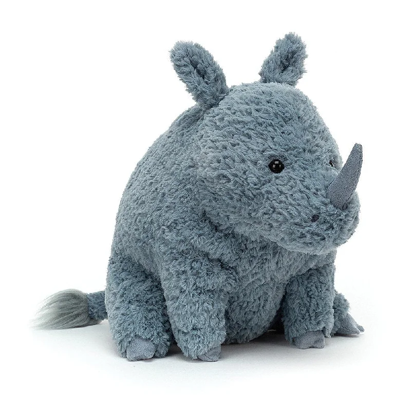 Huggable and charming Jellycat beloved by all ages.Jellycat Rondle Rhino