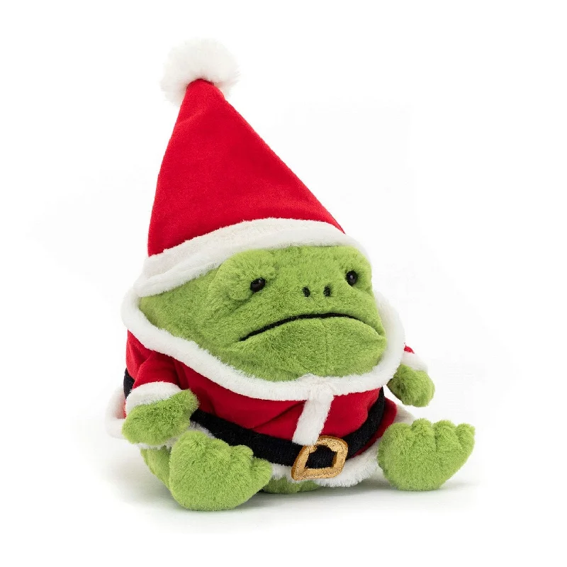 Cozy and gentle Jellycat attention to detailJellycat Santa Ricky Rain Frog