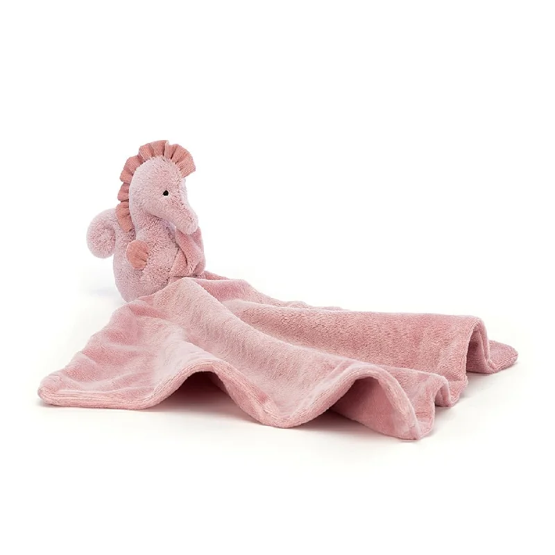 Soft and endearing Jellycat plushiesJellycat Sienna Seahorse Soother