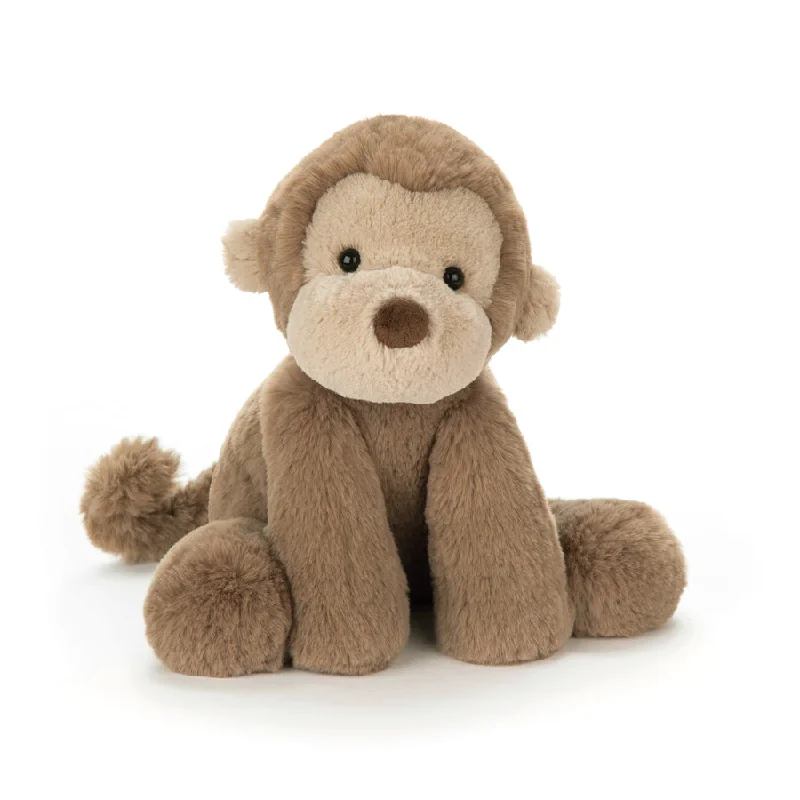 Soft and squishy plush crittersJellyCat Smudge Monkey - Medium H34cm