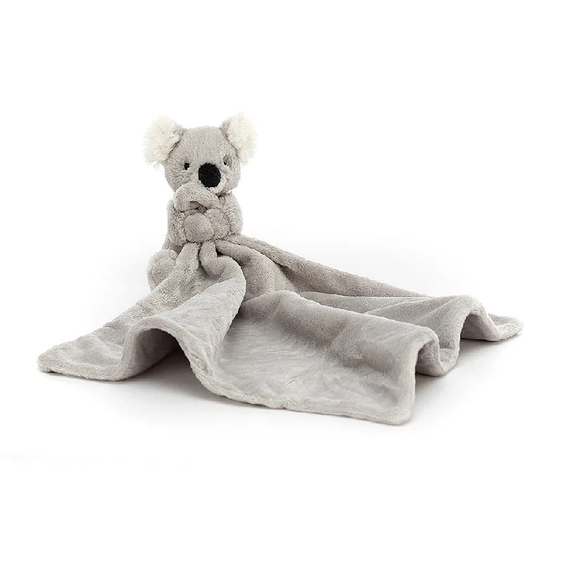 Fluffy and comforting Jellycat superior materialsJellycat Snugglet Koala Soother