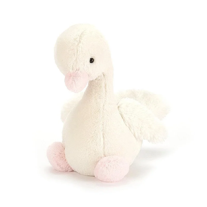 Cheerful and happy stuffed figuresJellyCat Syllabub Swan Pink Chime - H23cm