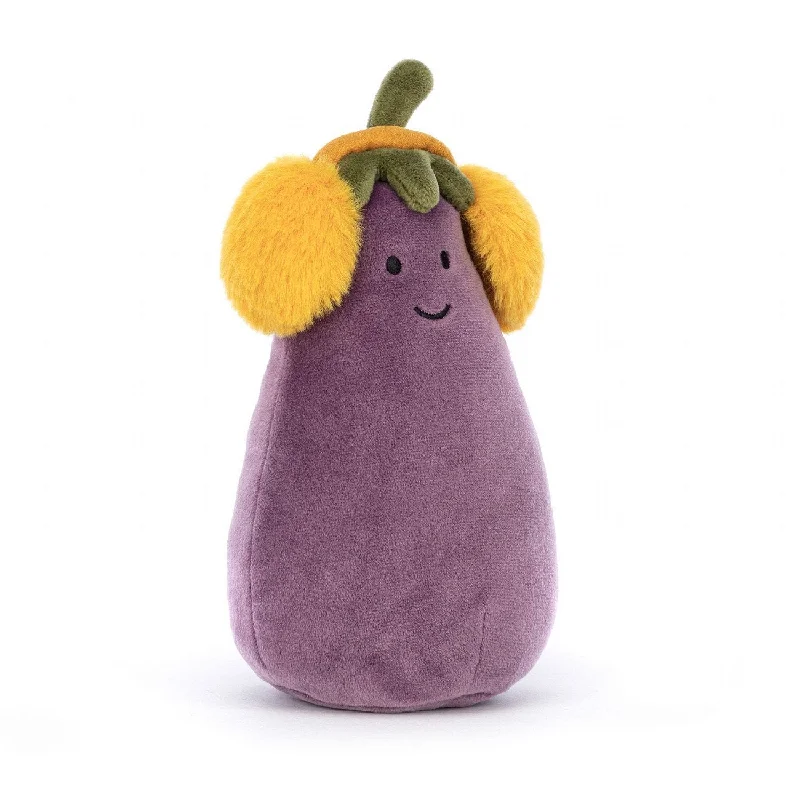 Adorable and plush Jellycat emotional support friendsJellycat Toastie Vivacious Aubergine