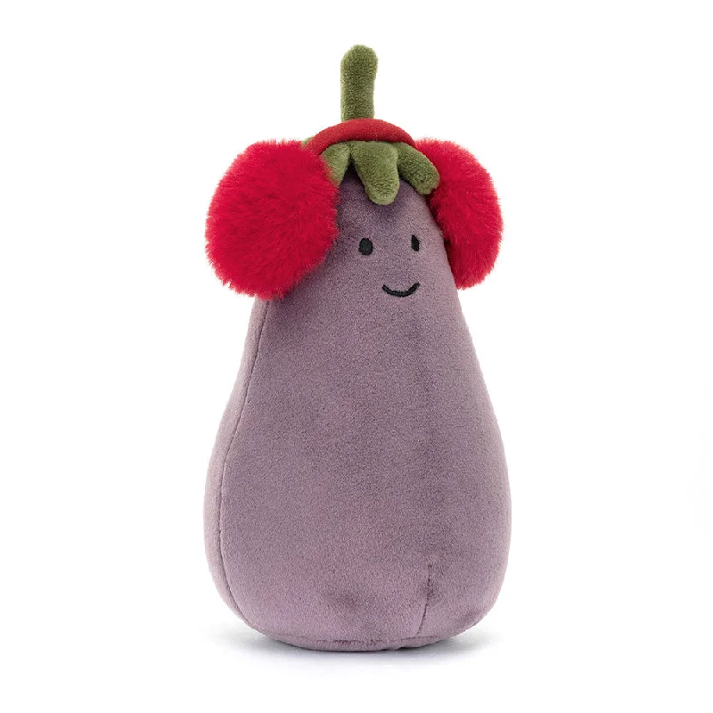 Adorable and tiny stuffed crittersJellycat Toastie Vivacious Red Aubergine