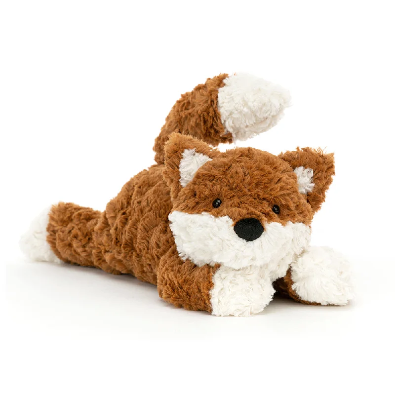 Cuddly and comforting plush charactersJellyCat Tumblie Fox - Medium H12cm