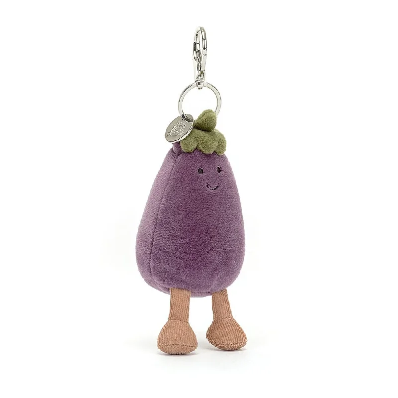 Cuddly and lovely Jellycat animalsJellycat Vivacious Aubergine Bag Charm