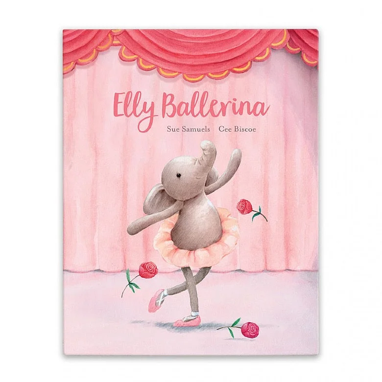 Sweet and endearing Jellycat stuffiesJellycat Book - Elly Ballerina