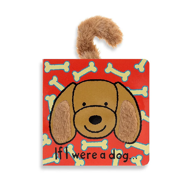 Soft and charming Jellycat designsJellycat Board Book - If I Were A Dog