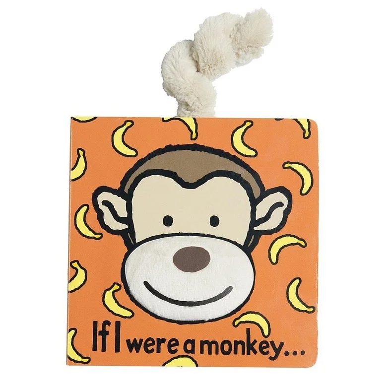Fluffy and comforting Jellycat superior materialsJellycat Book - If I Were A Monkey... Fluffy and comforting Jellycat superior materialsJellycat Book - If I Were A Monkey...