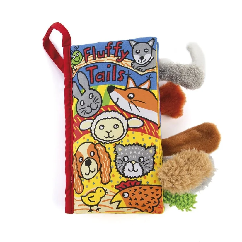 Plush and comforting Jellycat figuresJellycat Fluffy Tails Book