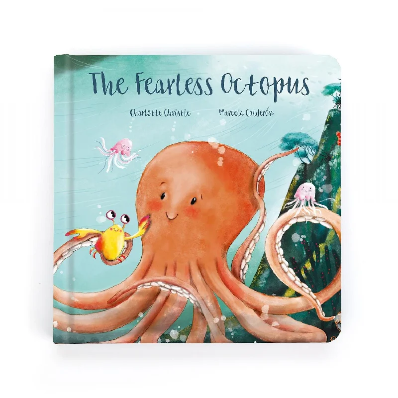Cozy and delightful Jellycat companionsJellycat Board Book - The Fearless Octopus