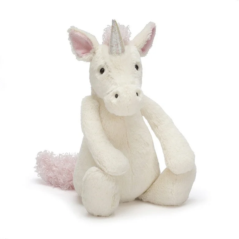 Huggable and charming Jellycat beloved by all ages.Jellycat Bashful Unicorn - Large