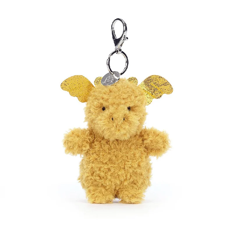 Cozy and gentle Jellycat attention to detailLittle Dragon Bag Charm