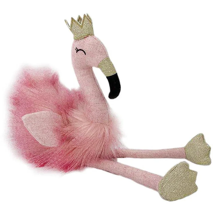Friendly and approachable plush friendsLux Felicity Flamingo