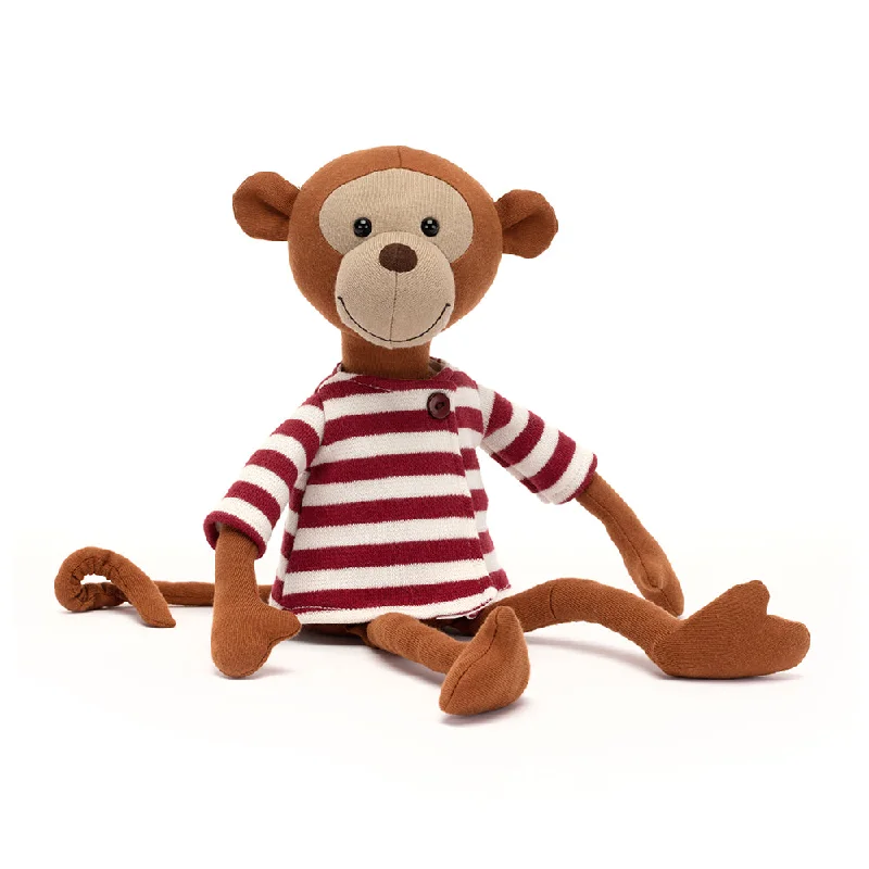Fluffy and comforting Jellycat superior materialsMadison Monkey