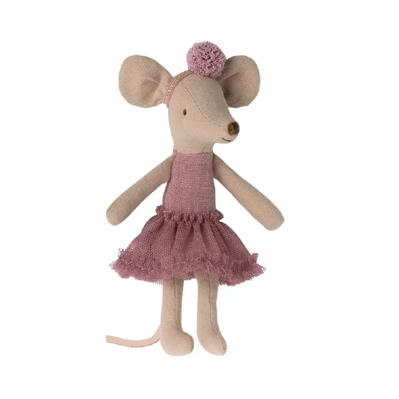 Soft and cuddly stuffed animalsMaileg Ballerina Mouse, Big Sister - Heather