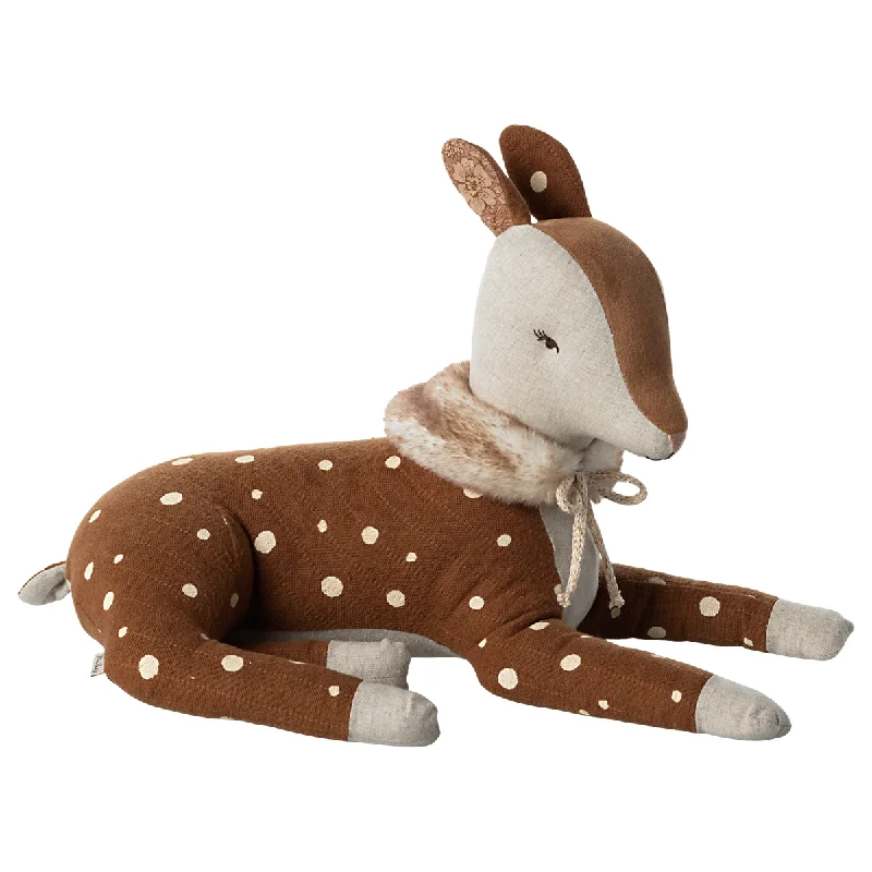 Friendly and approachable plush friendsMaileg | Cosy Bambi - Off White
