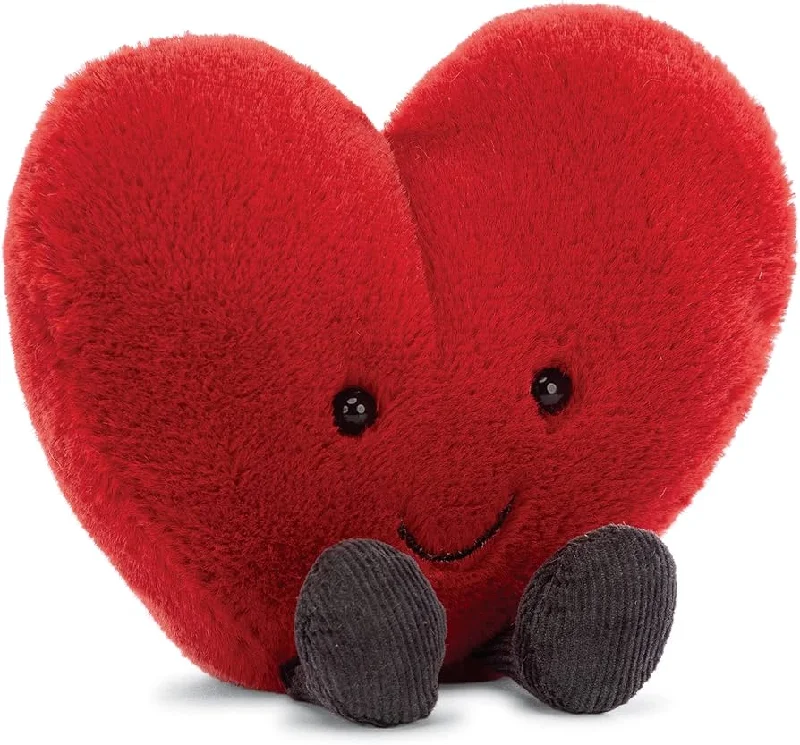 Fluffy and comforting Jellycat superior materialsAmuseable Red Heart