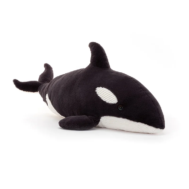 Adorable and plush Jellycat emotional support friendsOllivander the Orca