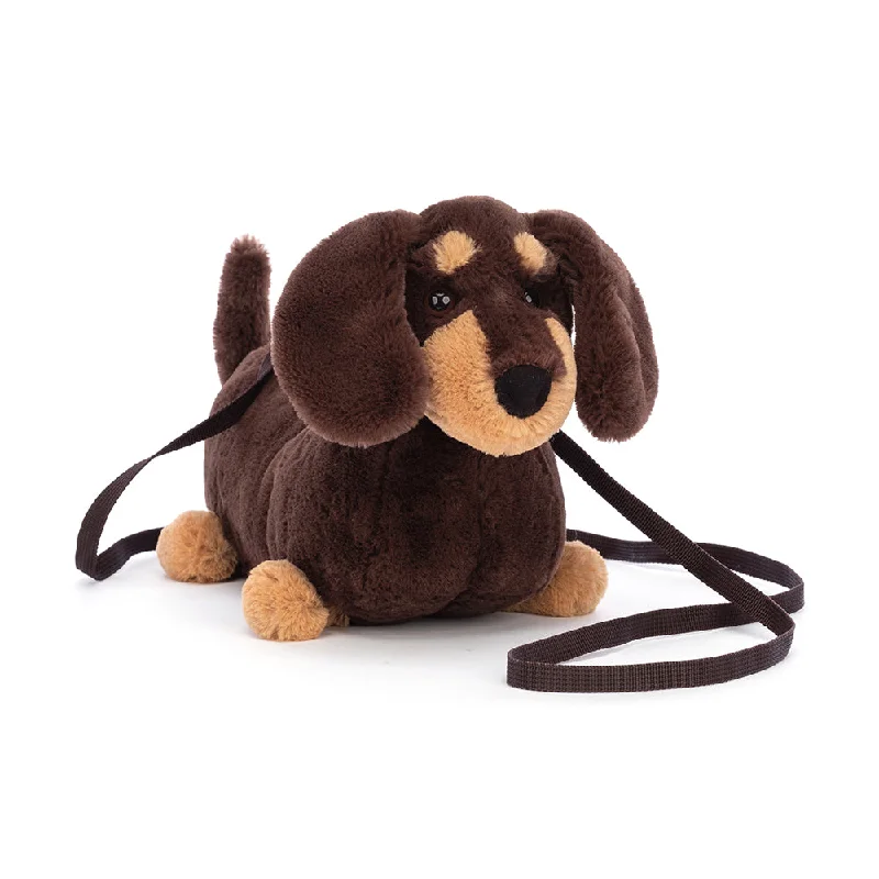 Cozy and delightful Jellycat companionsOtto Sausage Dog Bag