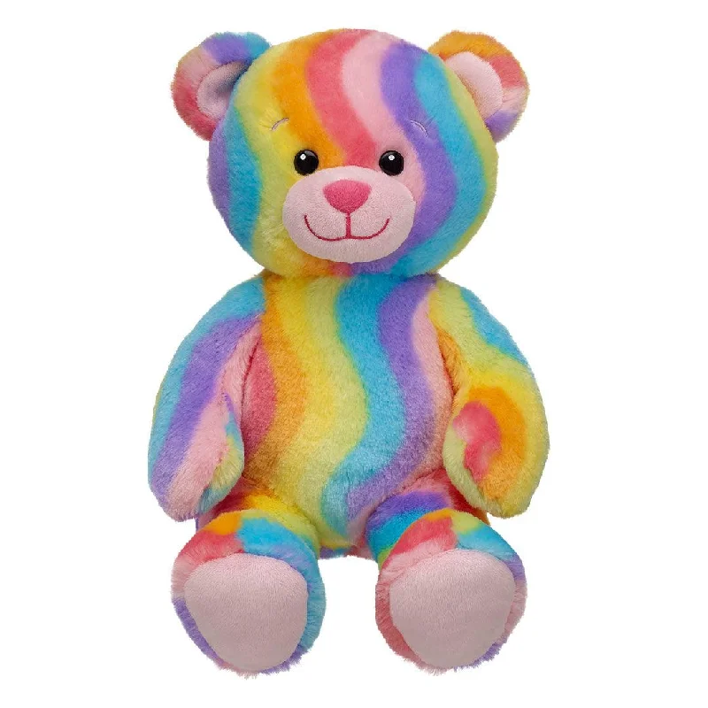 Delightful and enchanting plush friendsRainbow Hugs Bear