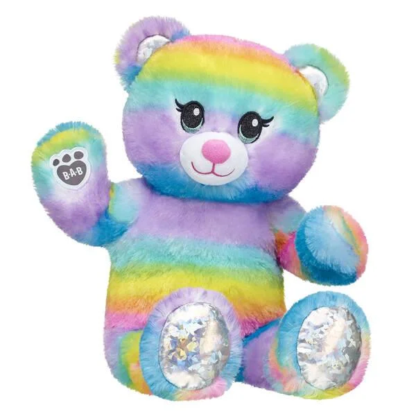 Adorable and tiny stuffed crittersRainbow Sparkle Bear