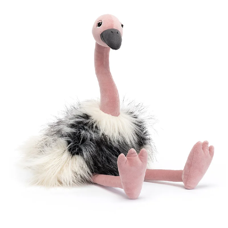 Cuddly and endearing Jellycat timeless appealRomonda Ostrich