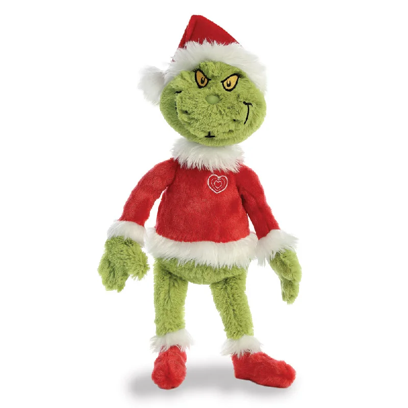 Friendly and approachable plush friendsDr. Seuss Santa Grinch 19In