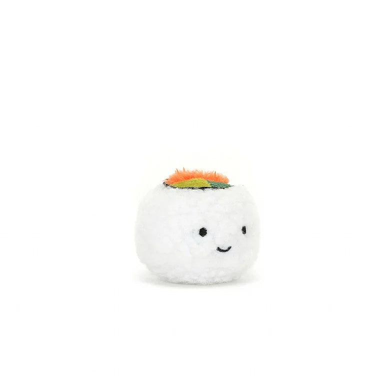 Adorable and plush Jellycat emotional support friendsSassy Sushi Uramaki