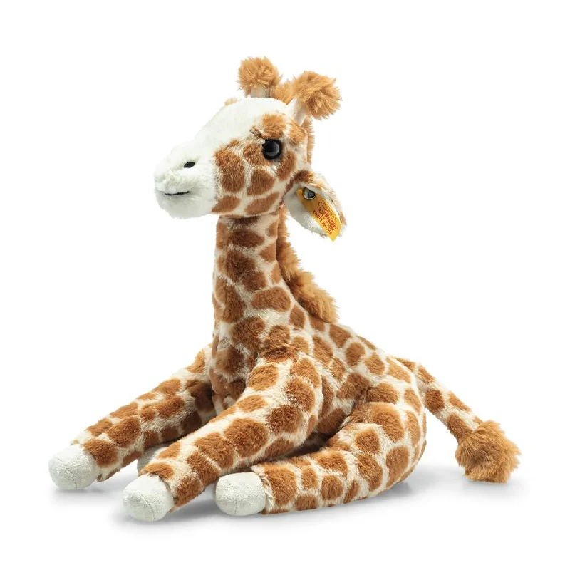 Enchanting and magical plush dollsSteiff Gina Giraffe 25cm spotted light brown