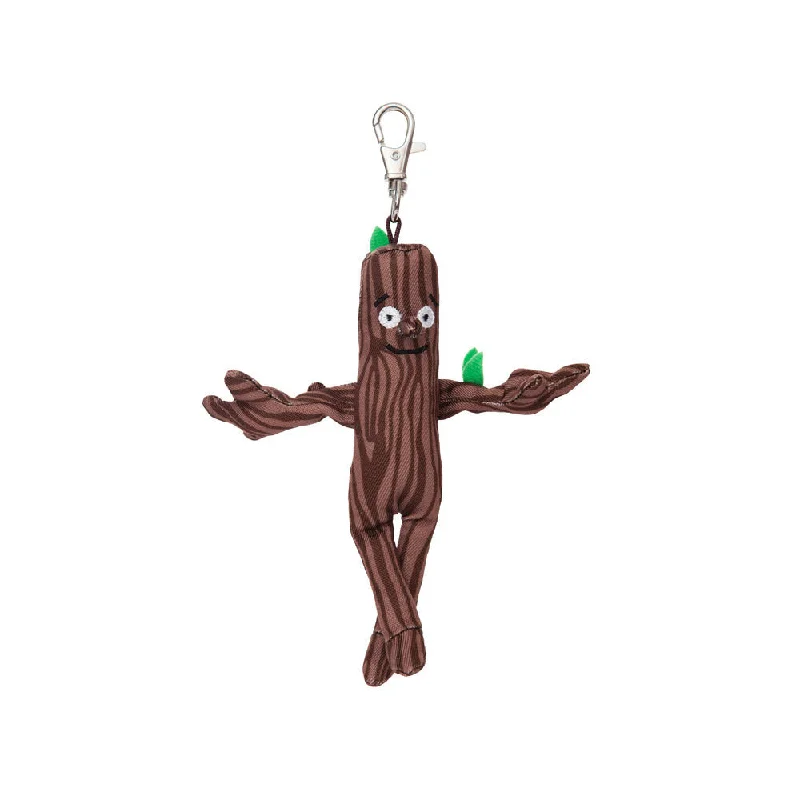 Playful and cheerful stuffed creaturesStick Man Backpack Clip