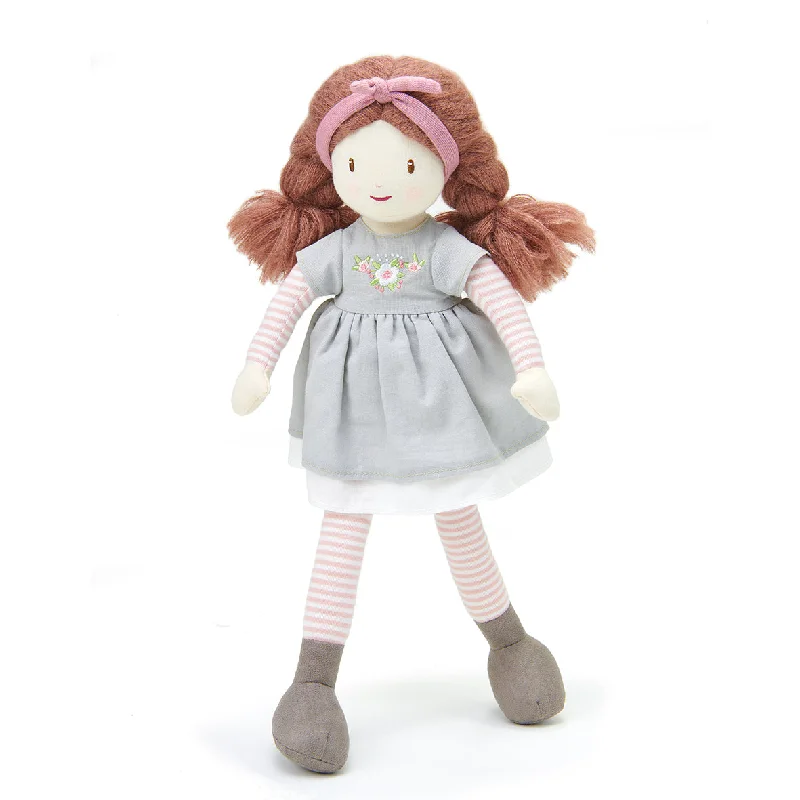 Cheerful and happy stuffed figuresTender Leaf Toys Alma Rag Doll