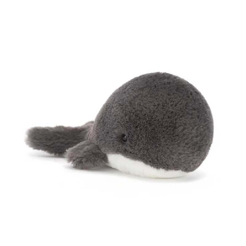 Cozy and gentle Jellycat attention to detailWavelly Whale Inky