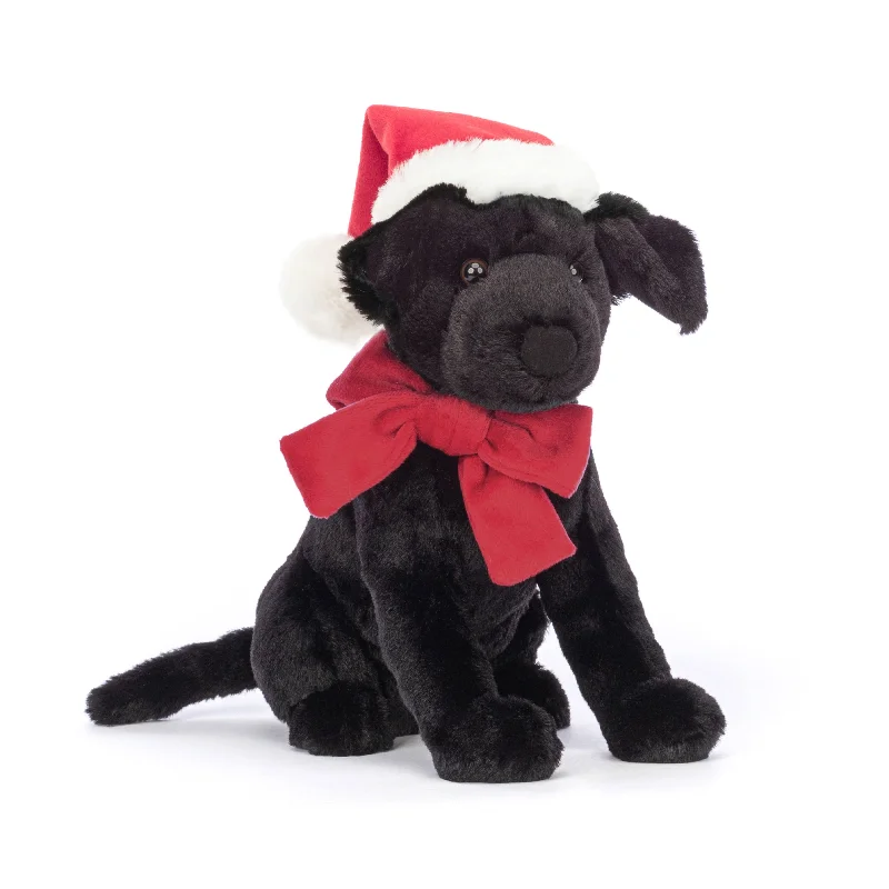 Soft and charming Jellycat designsWinter Warmer Pippa Black Labrador max 1 per customer Soft and charming Jellycat designsWinter Warmer Pippa Black Labrador max 1 per customer