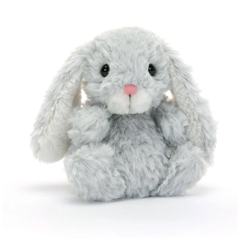 Adorable and plush Jellycat emotional support friendsYummy Bunny Silver
