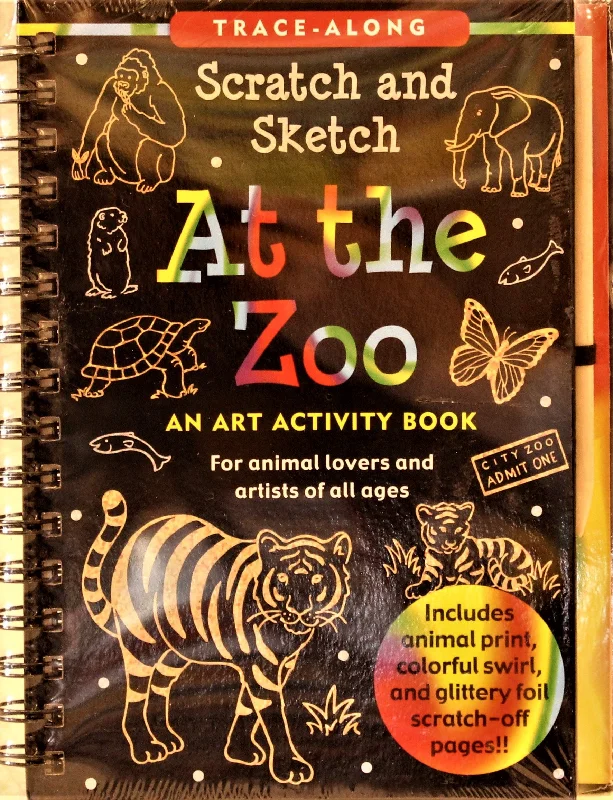 Instructive children's talesInstructive children's talesScratch and Sketch - At the Zoo