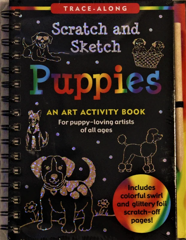 Fun-filled children's books Fun-filled children's books Scratch and Sketch - Puppies