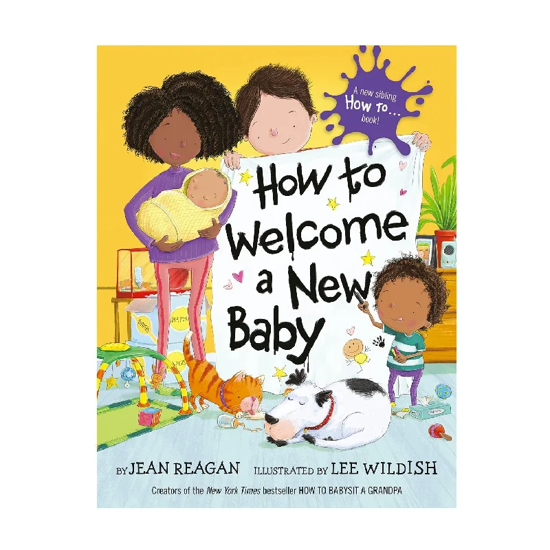 Entertaining children's chapter booksEntertaining children's chapter booksHow to Welcome a New Baby Hardcover Book