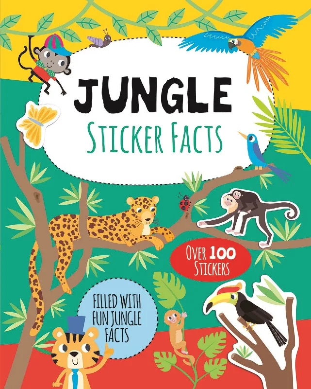 Fun-filled children's books Fun-filled children's books Jungle Sticker Facts