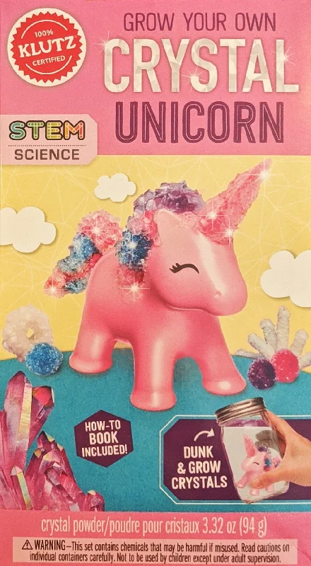 Entertaining children's chapter booksEntertaining children's chapter booksKlutz Grow Own Crystal Unicorn