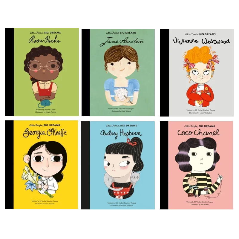 Thought-provoking children's literature Thought-provoking children's literature Little Girl Book Set: Little People, Big Dreams
