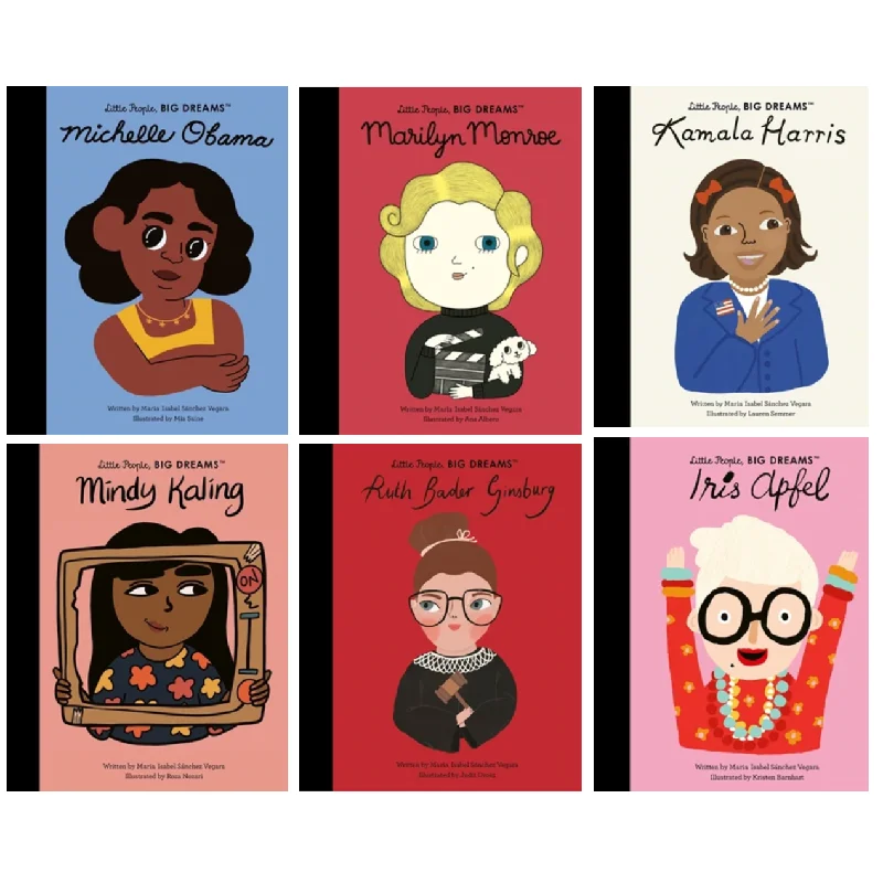 Thought-provoking children's literature Thought-provoking children's literature Little Girl Book Set (NEW COLLECTION): Little People, Big Dreams