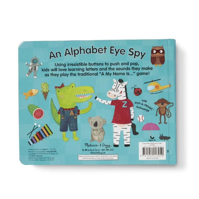 Entertaining tales for children Entertaining tales for children Melissa & Doug Children's Book - Poke-a-Dot: An Alphabet Eye Spy (Board Book with Buttons to Pop) - FSC Certified Entertaining tales for children Entertaining tales for children Melissa & Doug Children's Book - Poke-a-Dot: An Alphabet Eye Spy (Board Book with Buttons to Pop) - FSC Certified