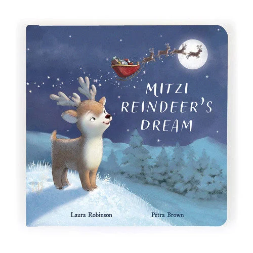 Imaginative children's literature Imaginative children's literature Jellycat Mitzi Reindeer Dreams Book