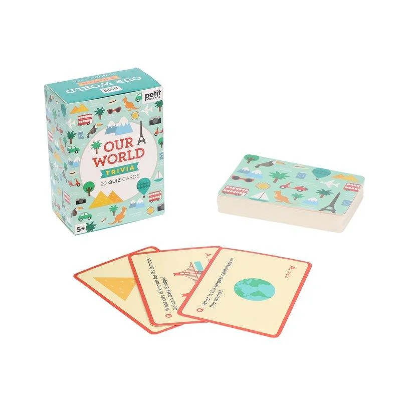 Enchanting bedtime stories Enchanting bedtime stories Our World Trivia Cards