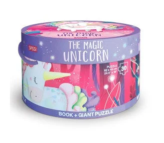 Fun-filled children's books Fun-filled children's books Sassi Book and Giant Puzzle - THE MAGIC UNICORN Fun-filled children's books Fun-filled children's books Sassi Book and Giant Puzzle - THE MAGIC UNICORN