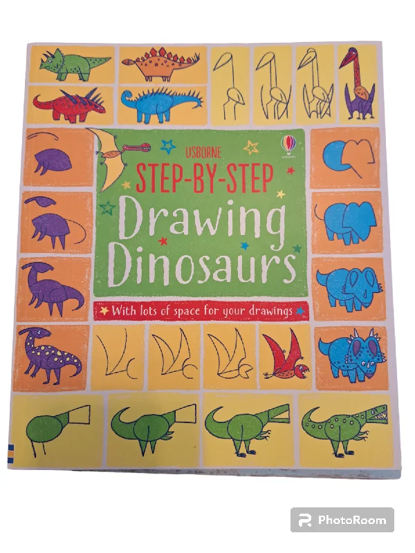 Fun-filled children's books Fun-filled children's books Step-By-Step Drawing Dinosaurs